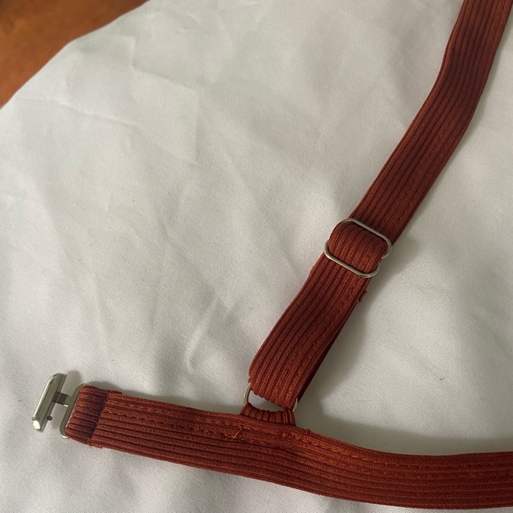 BURNT ORANGE NWT Zaful Bikini with cutouts - Picture 8 of 11